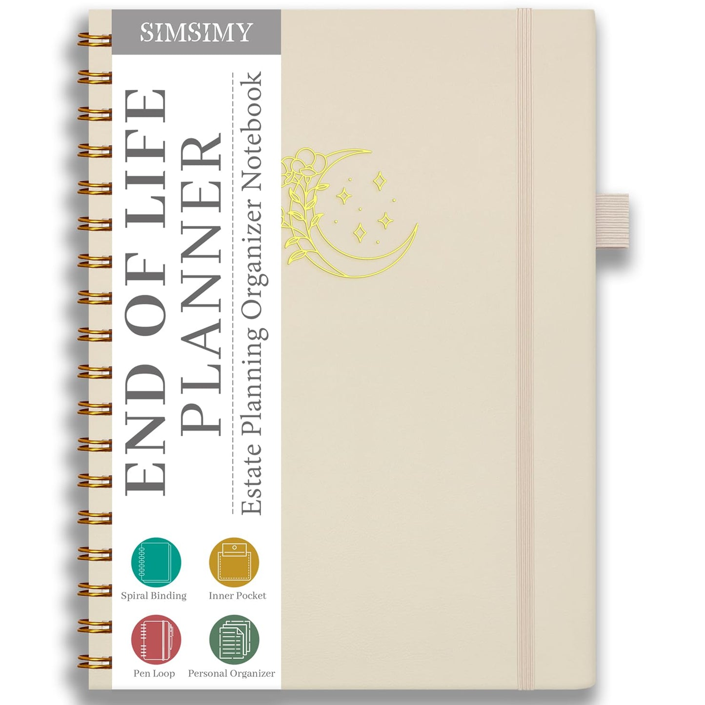 Korbmayer: End of Life Planner – Estate Planning & Important Information Organizer | Final Wishes & Legacy Workbook