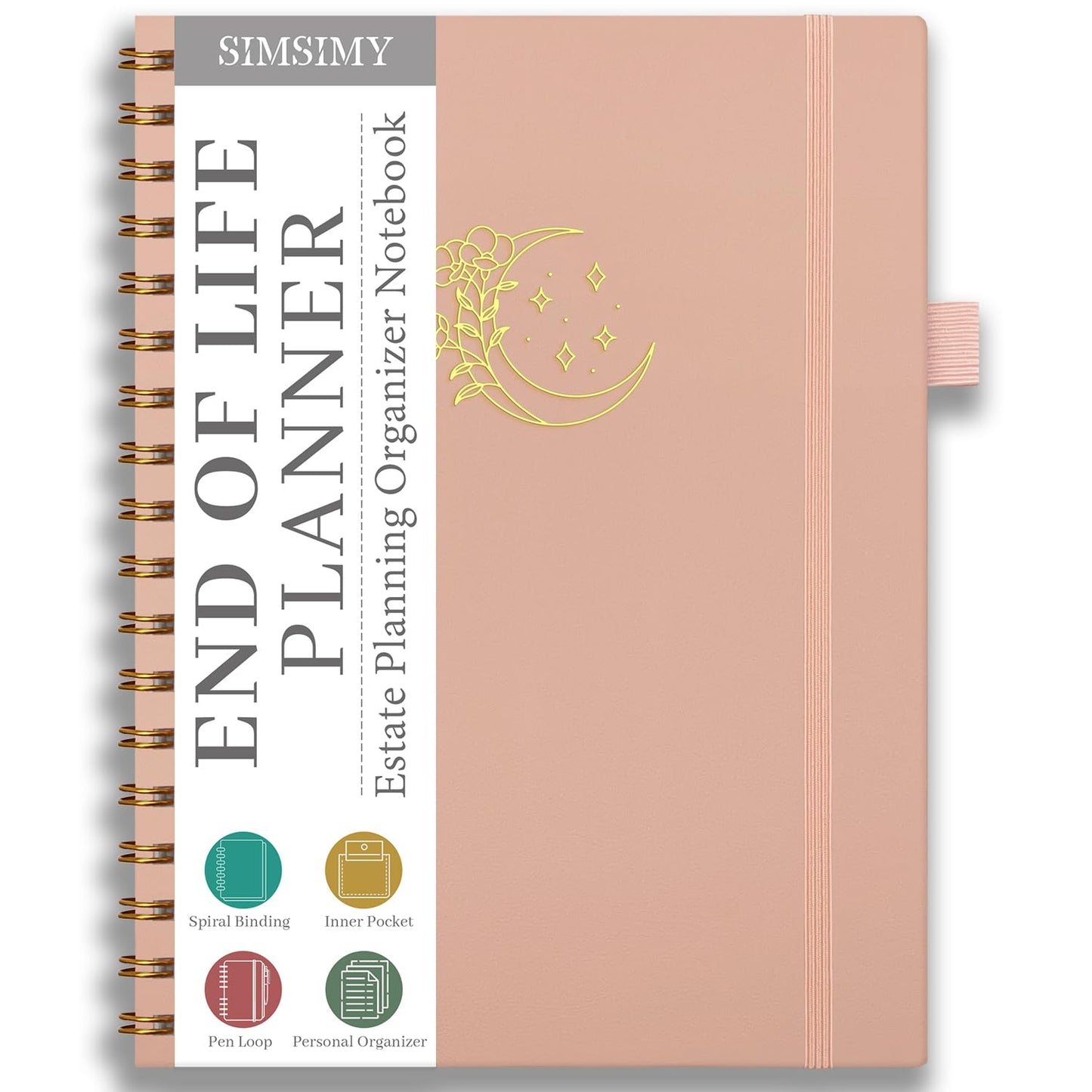 Korbmayer: End of Life Planner – Estate Planning & Important Information Organizer | Final Wishes & Legacy Workbook