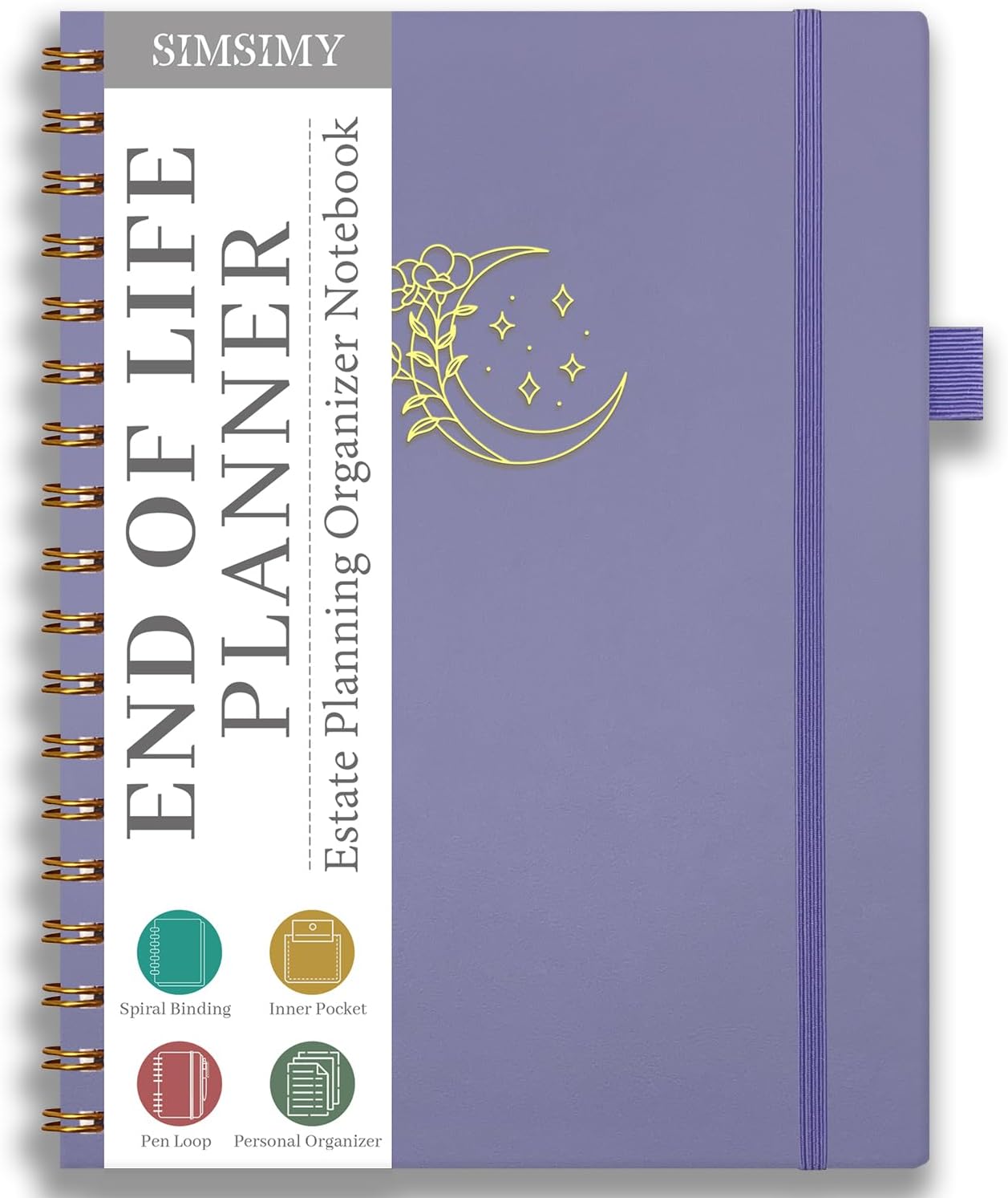 Korbmayer: End of Life Planner – Estate Planning & Important Information Organizer | Final Wishes & Legacy Workbook