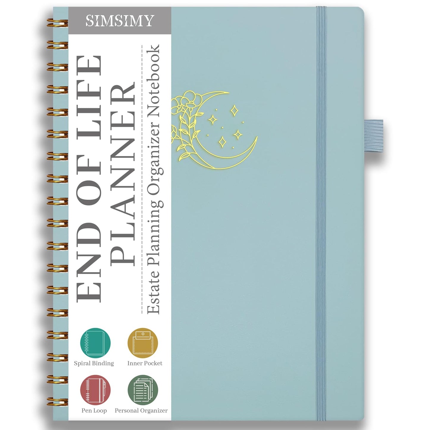 Korbmayer: End of Life Planner – Estate Planning & Important Information Organizer | Final Wishes & Legacy Workbook