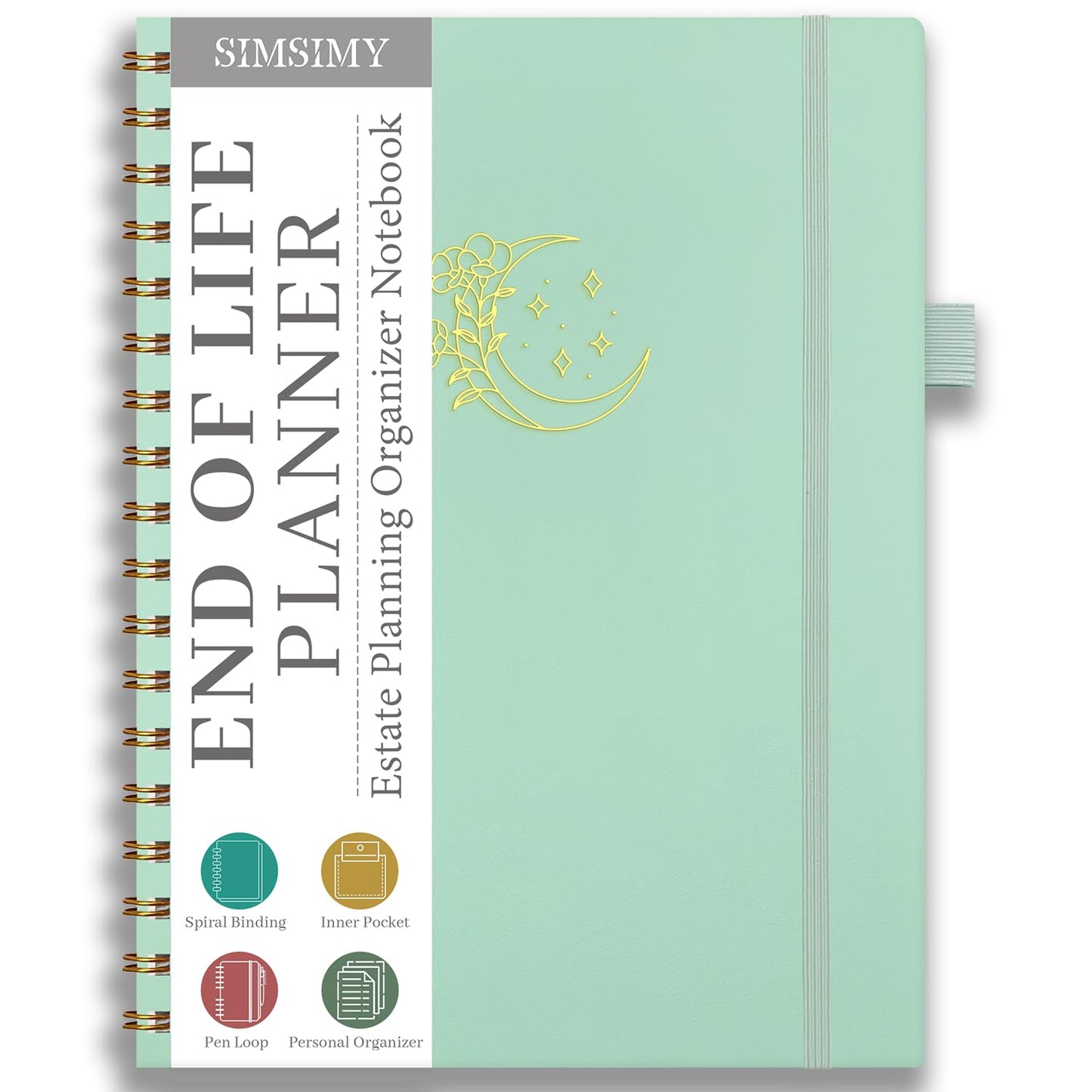 Korbmayer: End of Life Planner – Estate Planning & Important Information Organizer | Final Wishes & Legacy Workbook