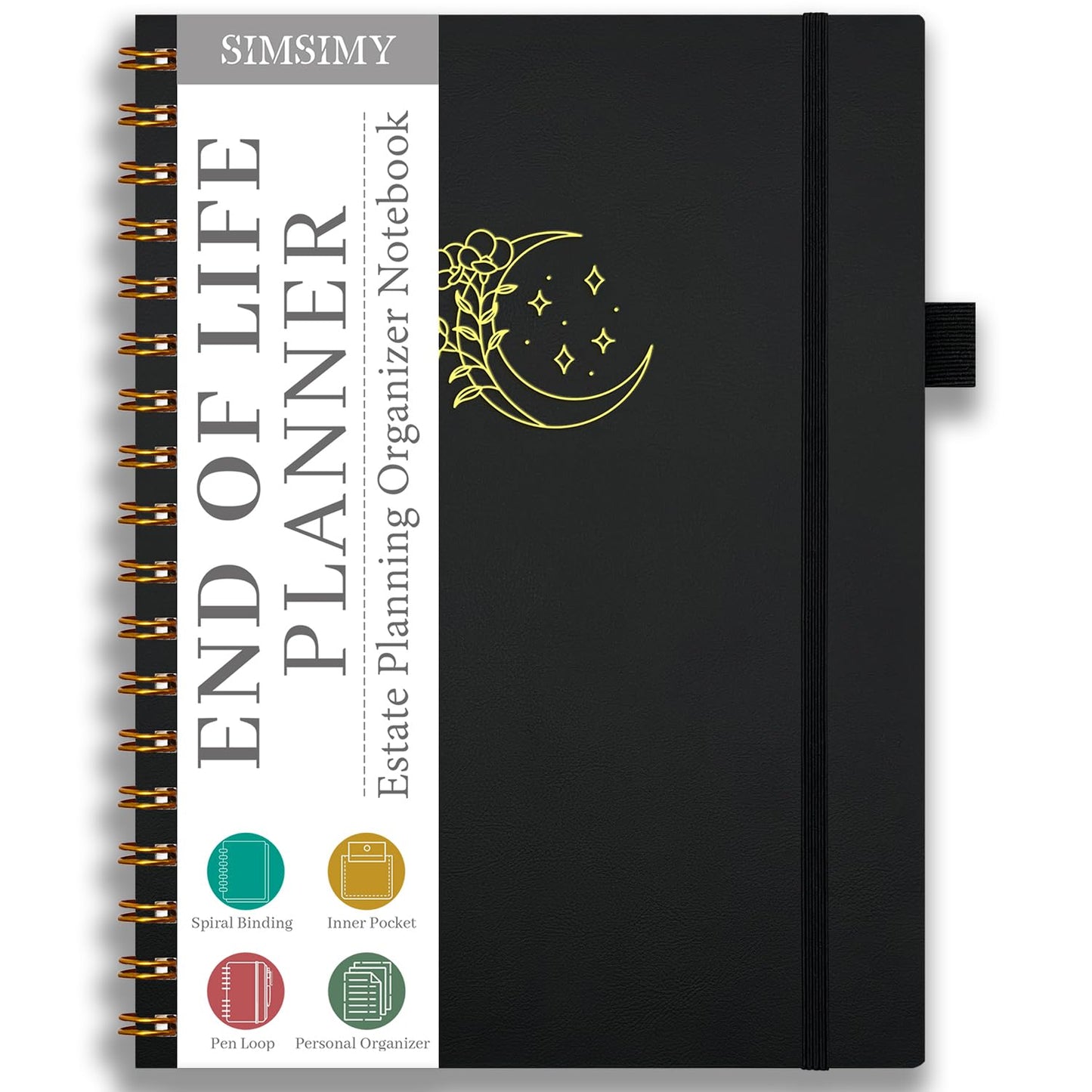 Korbmayer: End of Life Planner – Estate Planning & Important Information Organizer | Final Wishes & Legacy Workbook