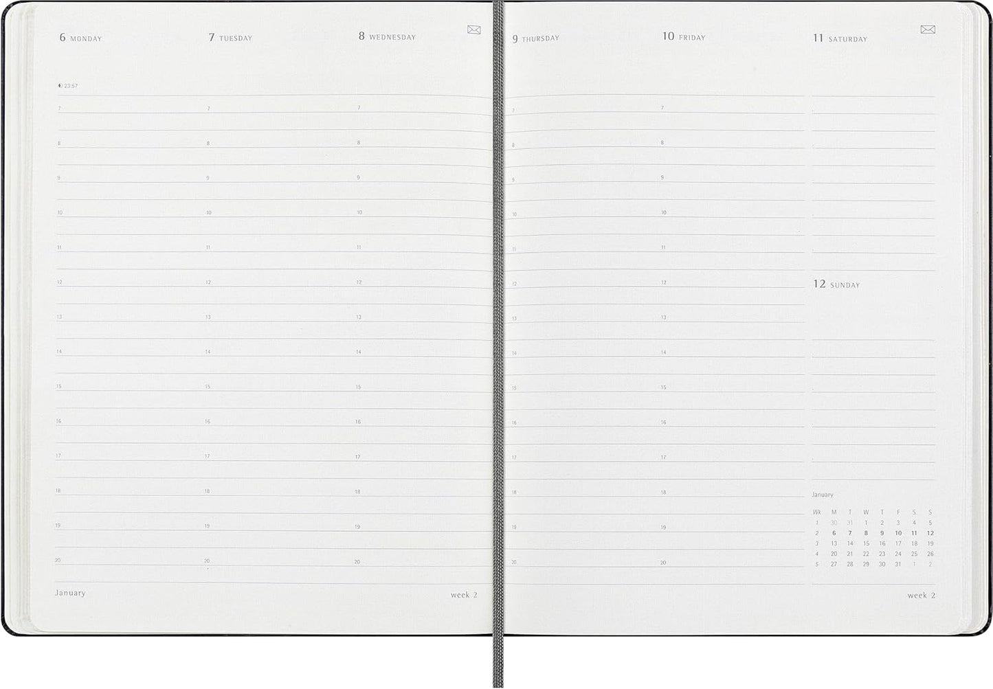 Vuneo Smart Planner PRO 2025 – Weekly & Monthly Productivity Planner | Goal Setting Professional Organizer 2025