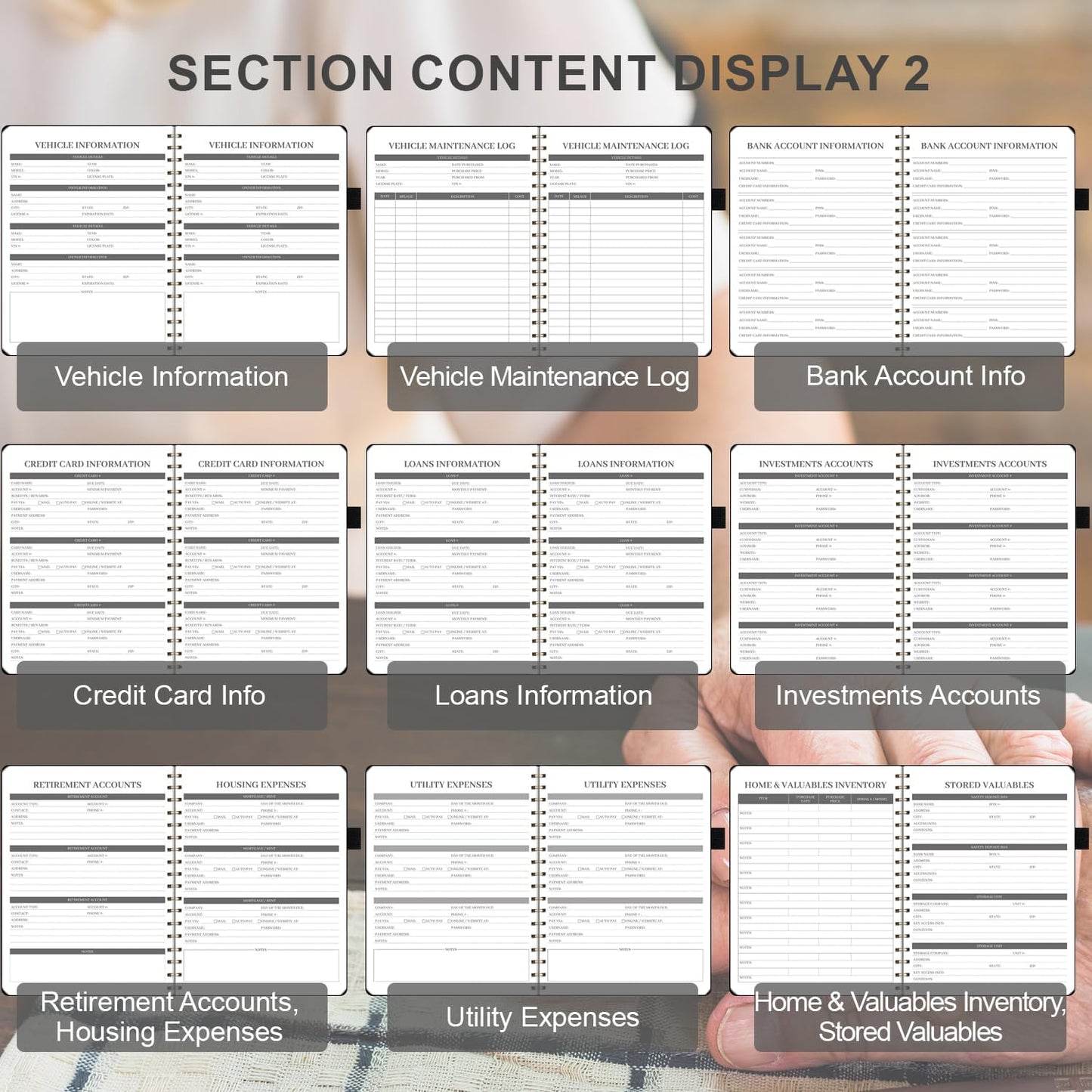 Korbmayer: End of Life Planner – Estate Planning & Important Information Organizer | Final Wishes & Legacy Workbook